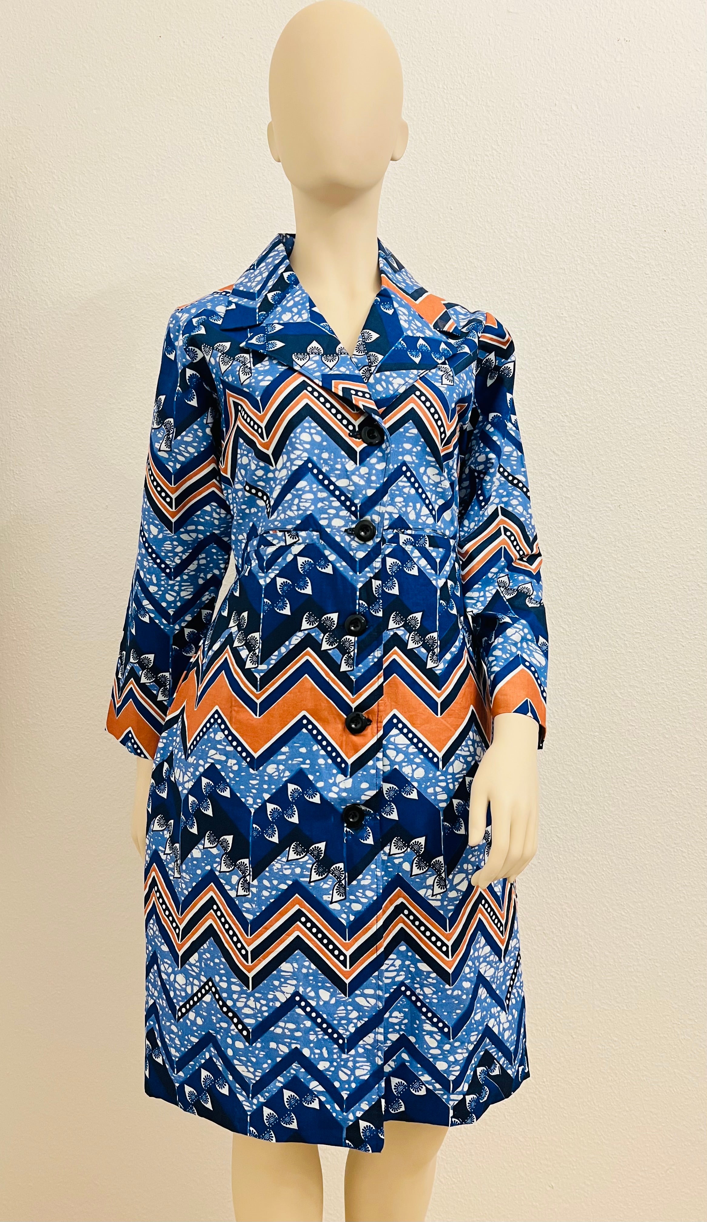Elegant Long Sleeve Jacket Dress
