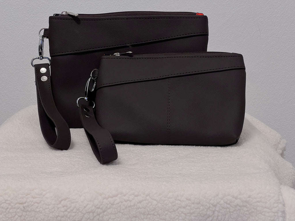 NyoNyo Afrocentric Leather Pochette