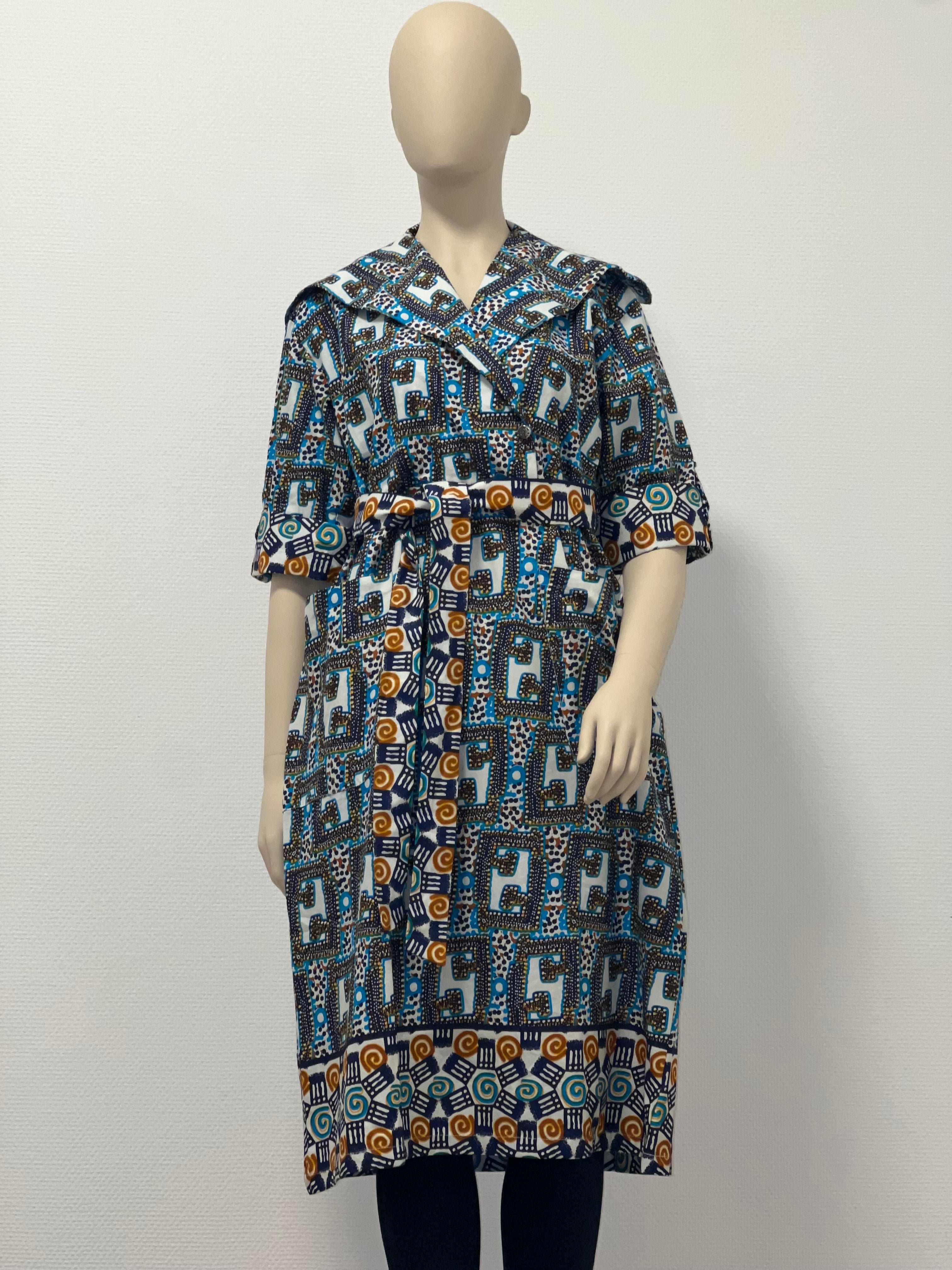 Soignée Mixed-Media Lapel Dress