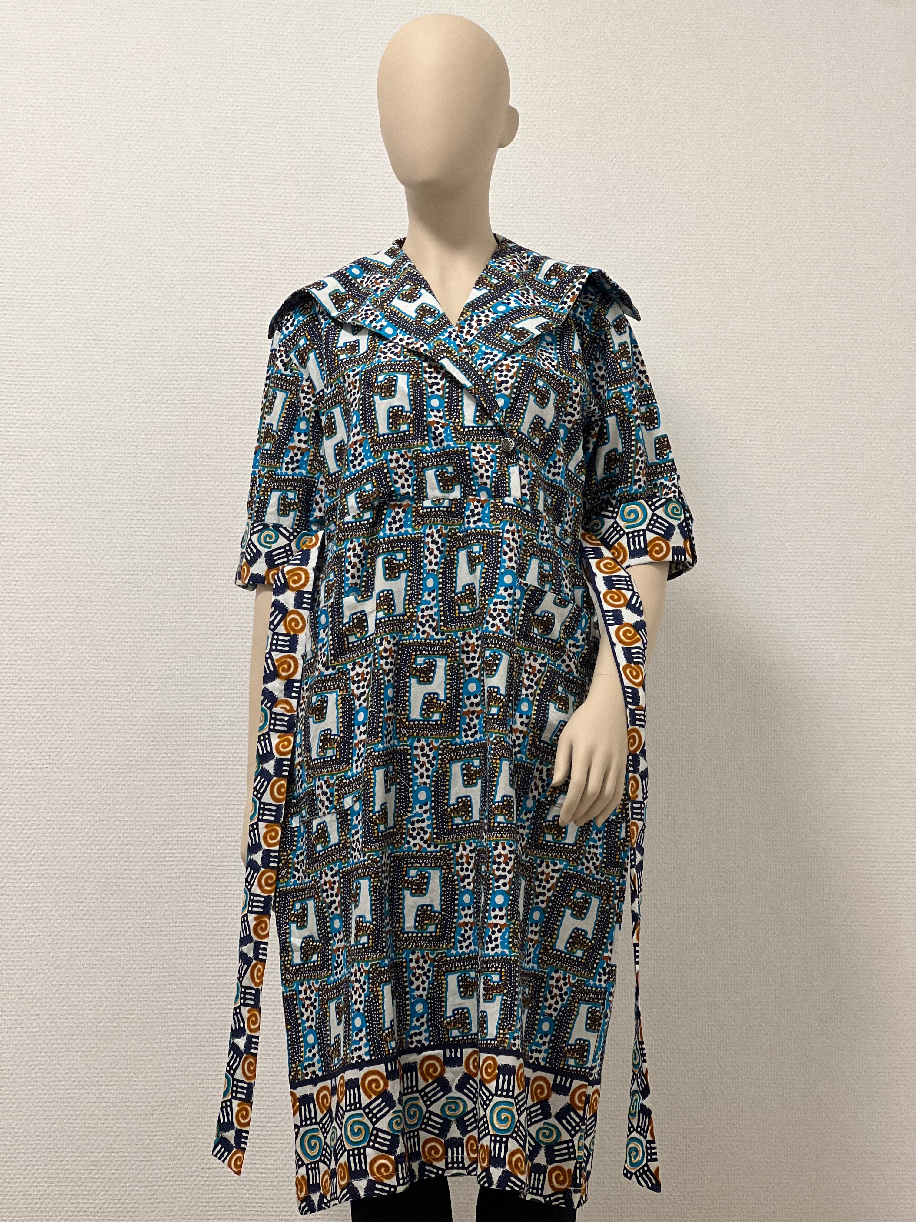 Soignée Mixed-Media Lapel Dress