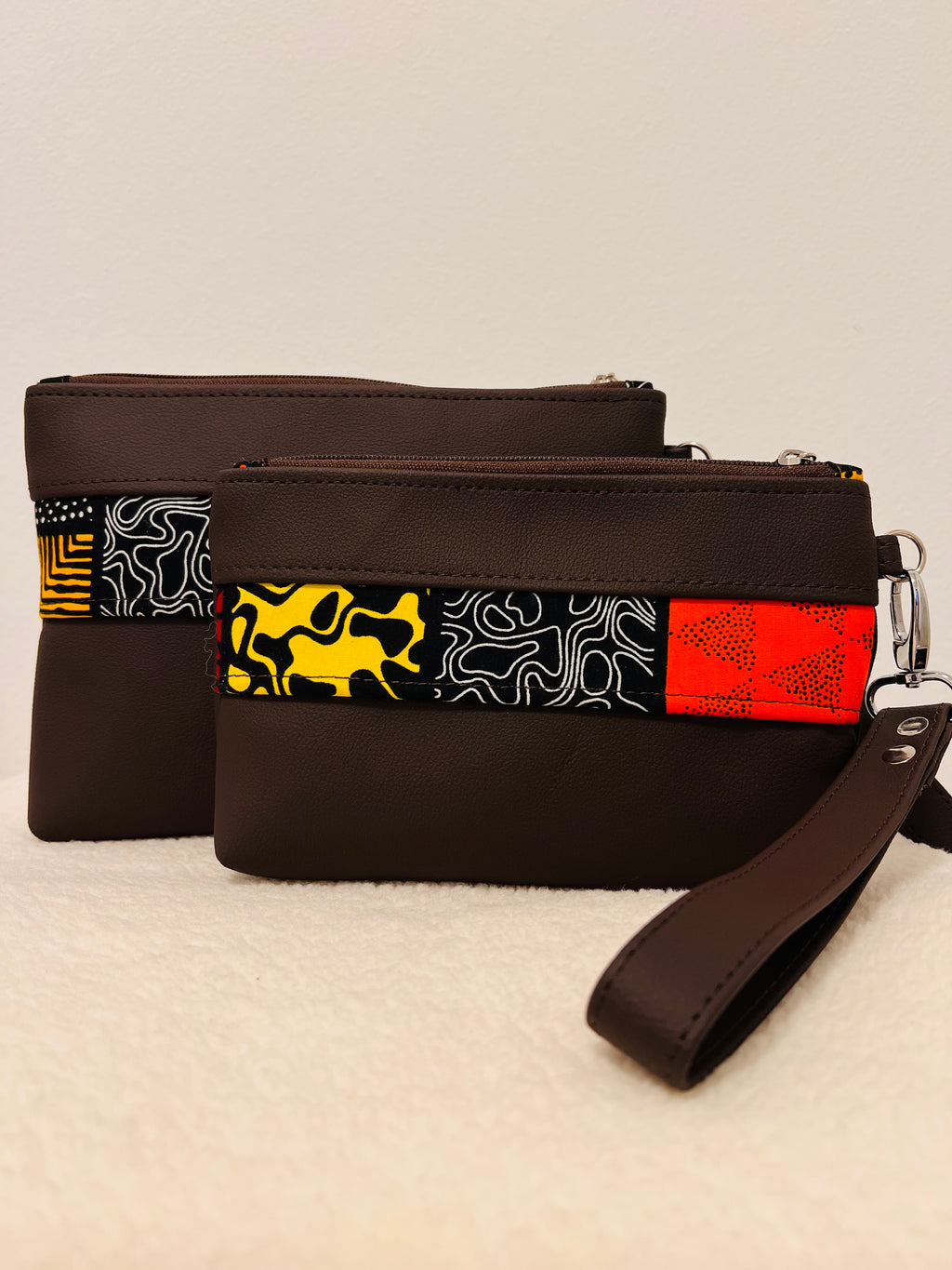 NyoNyo Afrocentric Leather Pochette (Mini)