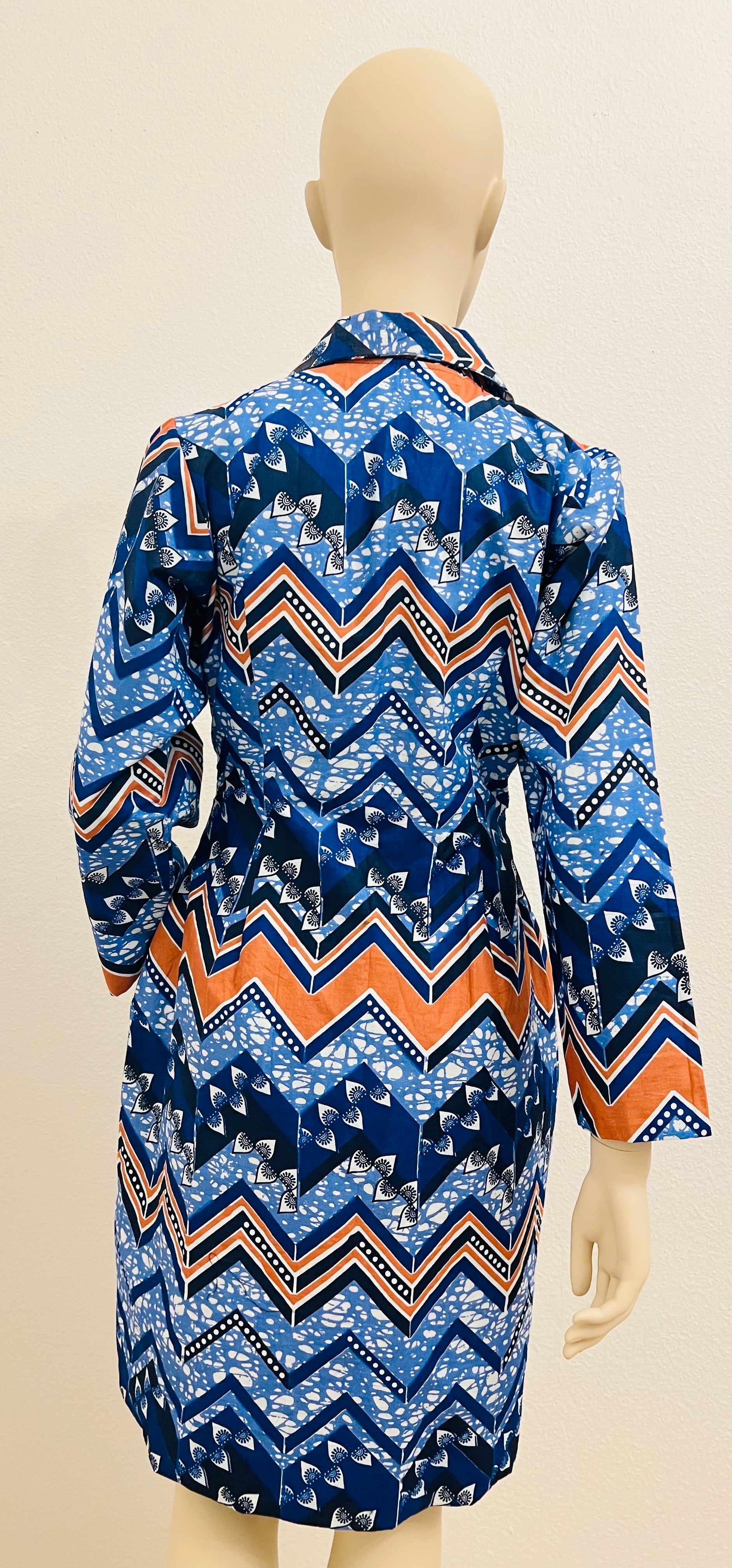 Elegant Long Sleeve Jacket Dress